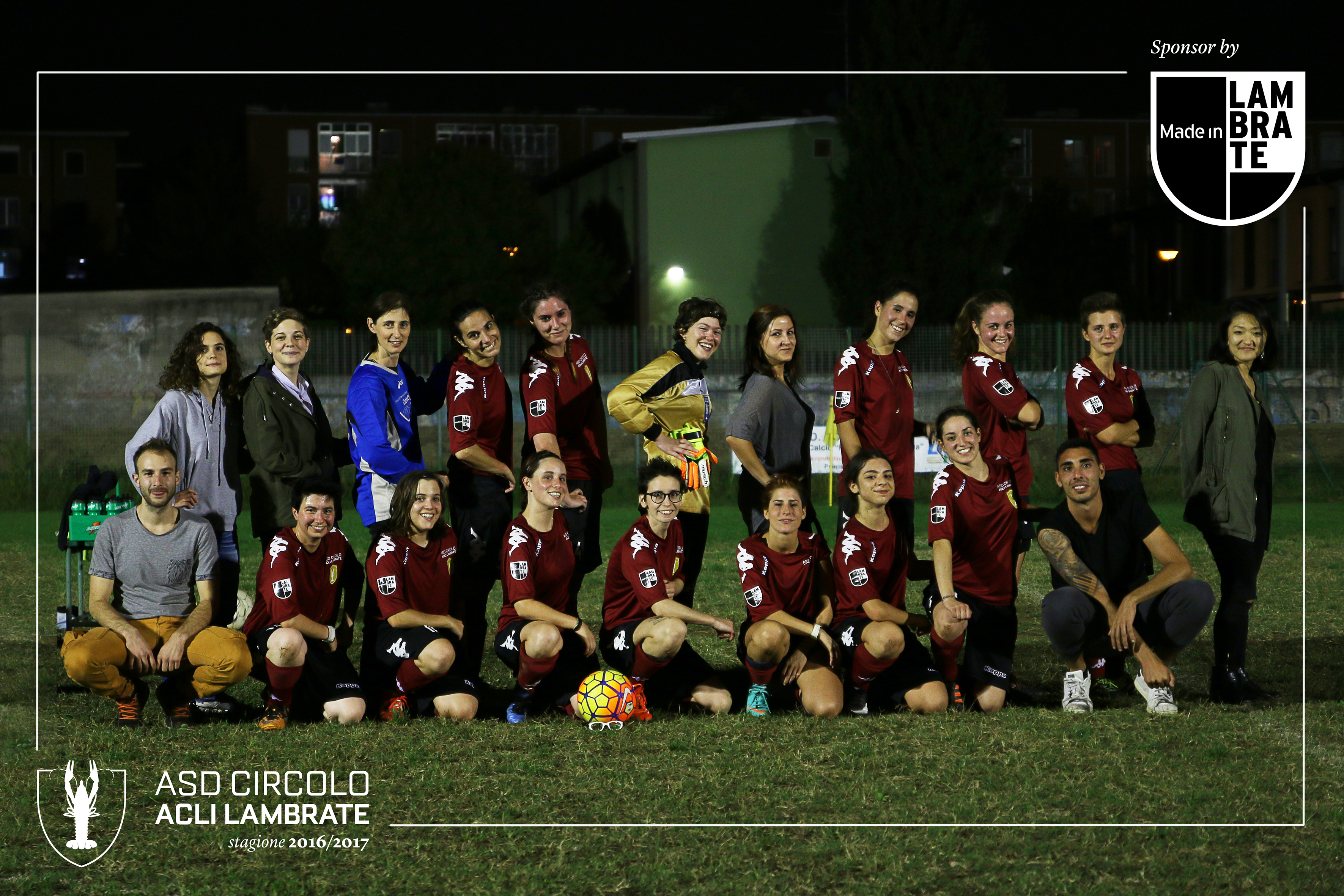 Made in Lambrate sponsor della squadra di calcio femminile